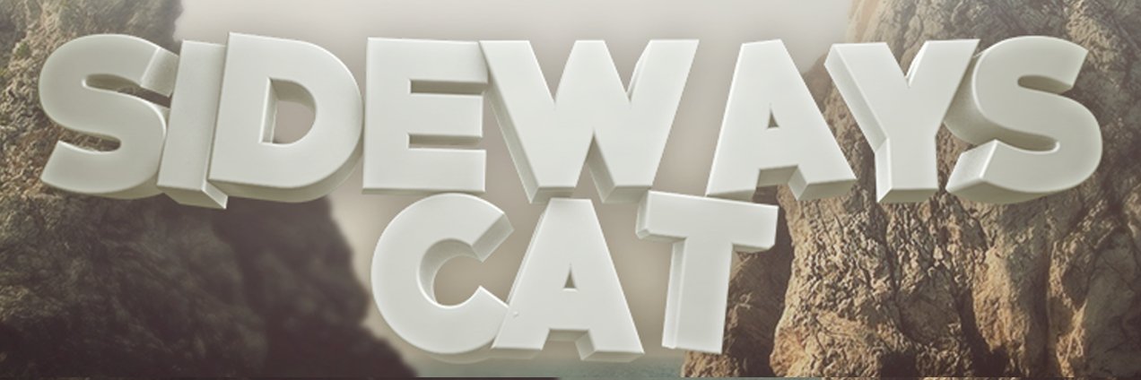SidewaysCat banner