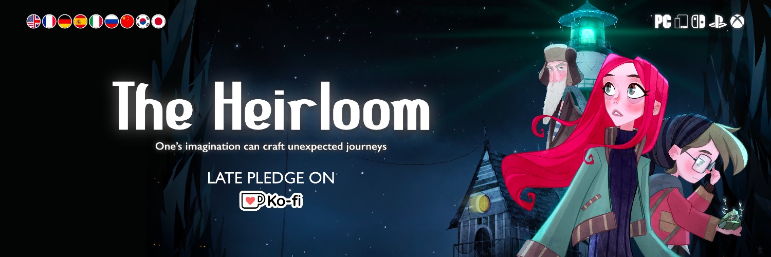 The Heirloom 🍪 224% FUNDED on KICKSTARTER banner