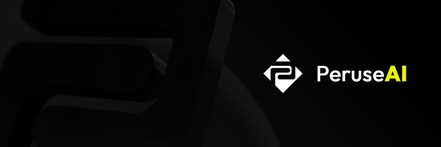 Twitter banner for @Peruse