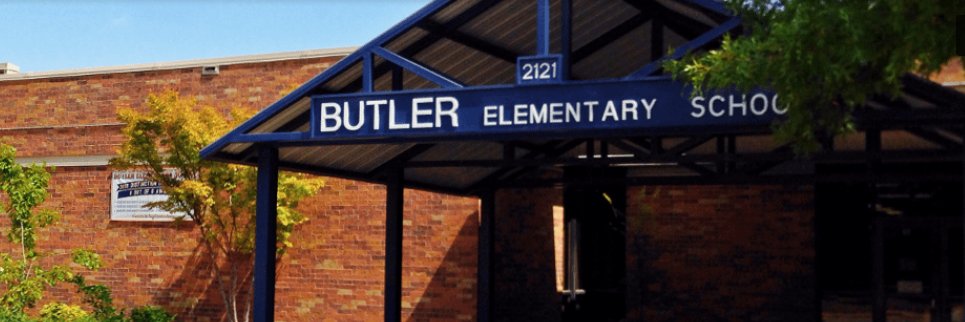 Butler Elementary School banner