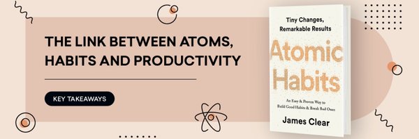 Atomic Habits | James Clear Profile Banner