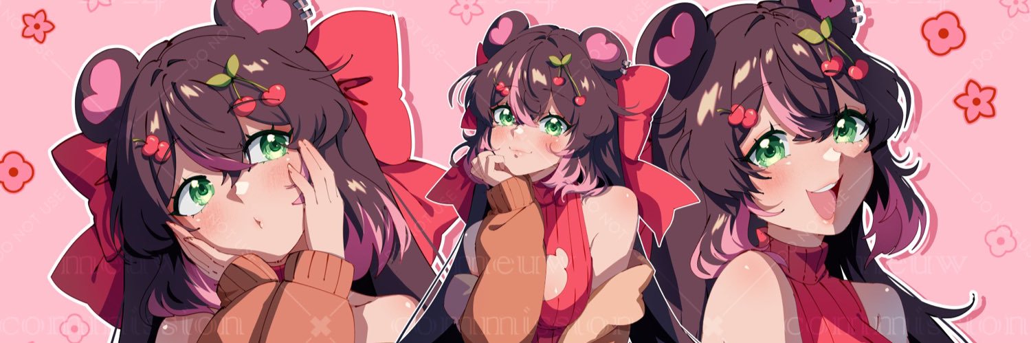 ᴄʜᴇʀʀʏ! 🍒🐻 Vtubear's banner