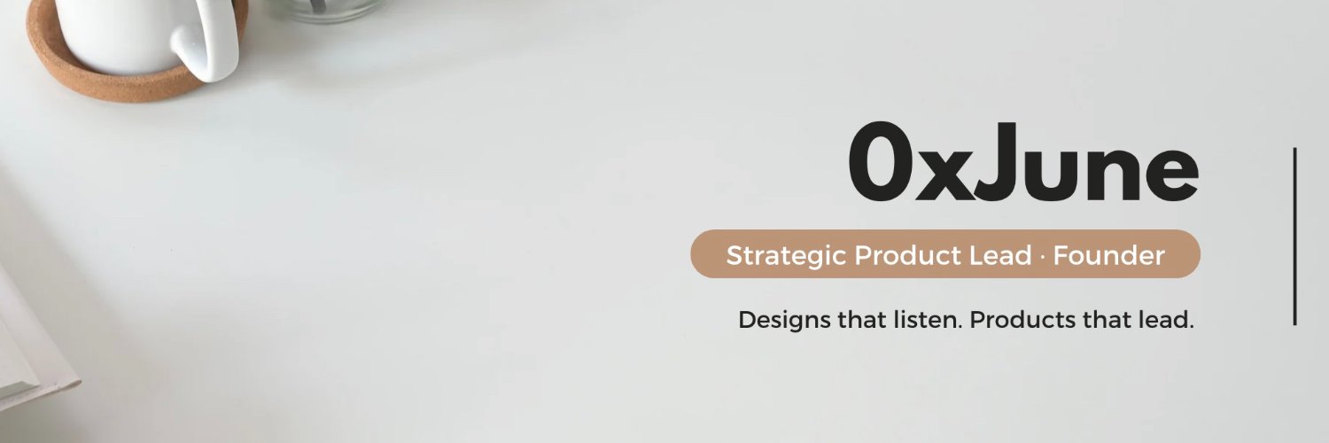 若昕 0xJune banner