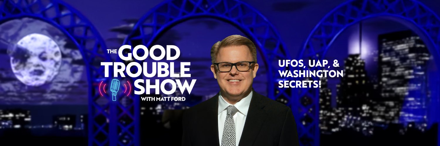The Good Trouble Show with Matt Ford banner