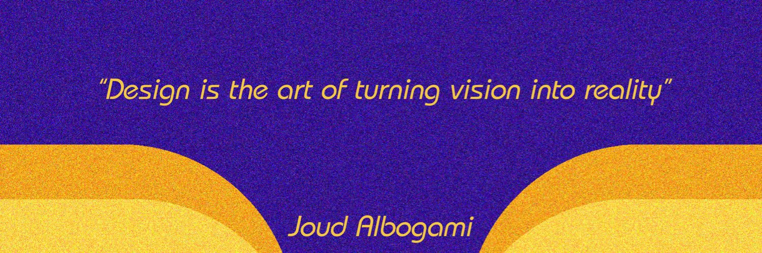 Joud Alrajhi|Graphic Designer banner
