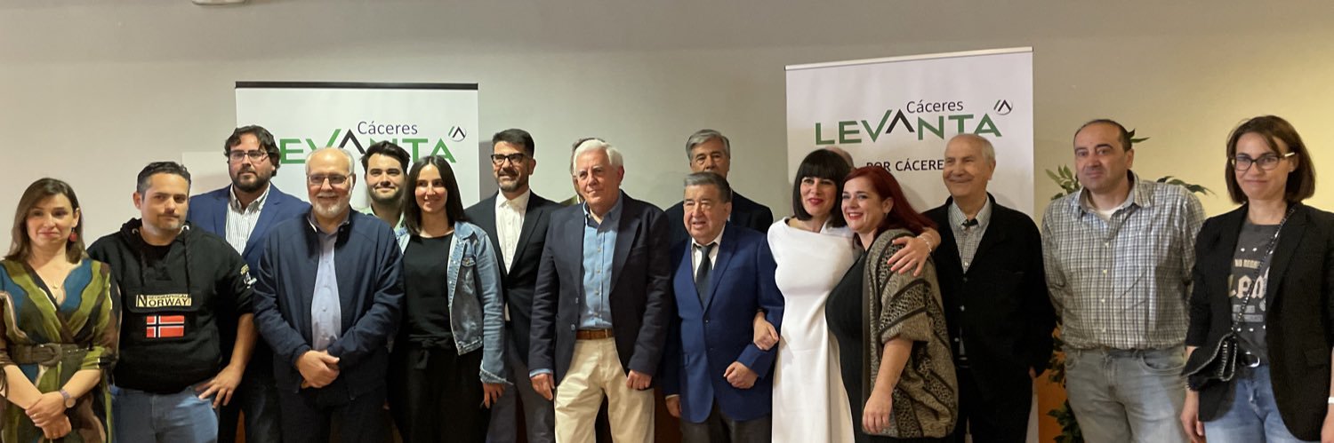 Levanta Cáceres banner