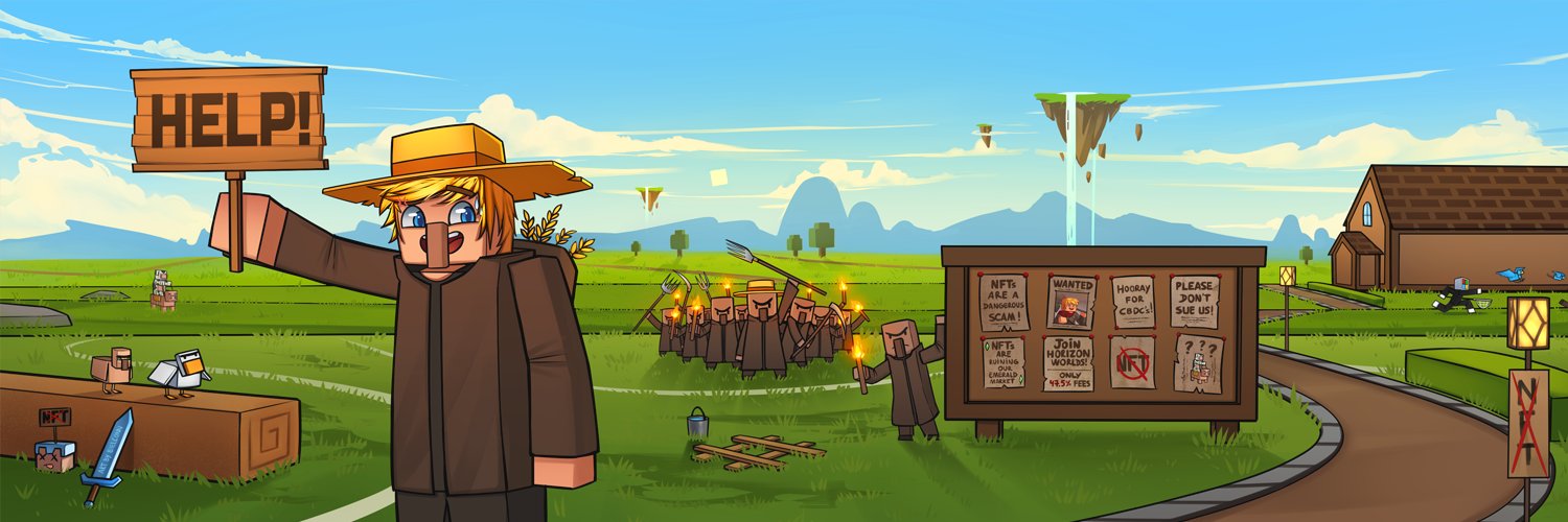 Save the Villagers | FREE MINT banner