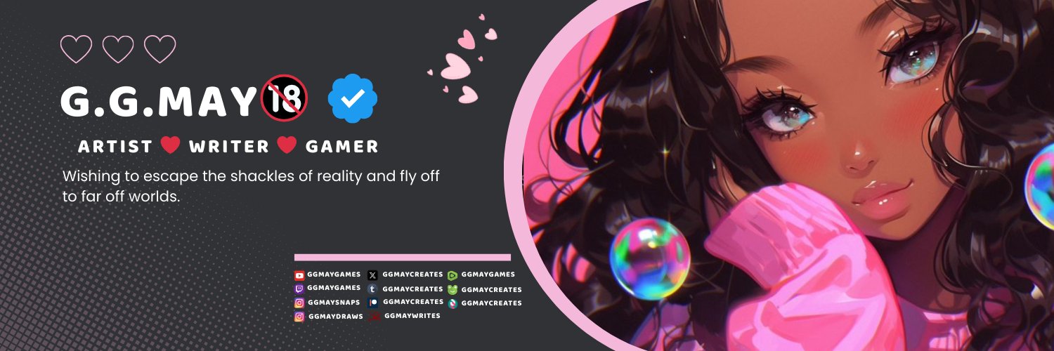 GGMayCreates🔞 banner