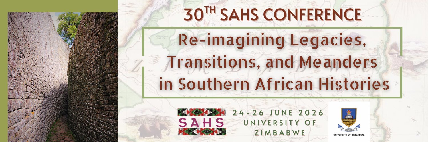 Southern African Historical Society banner