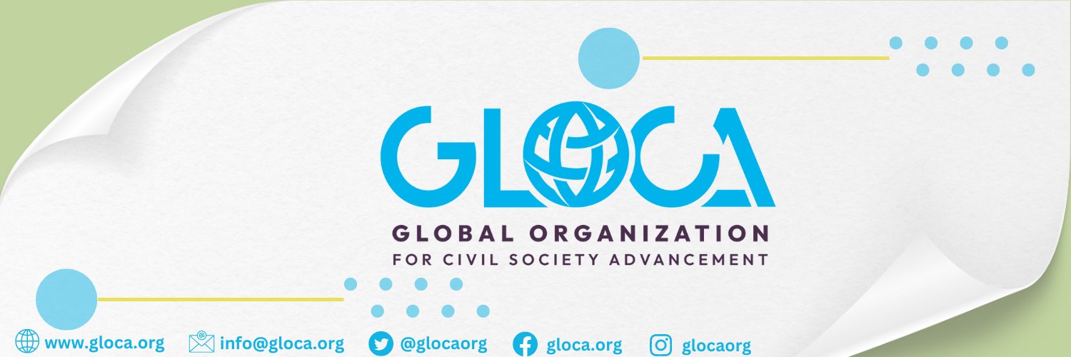 Twitter banner for @glocaorg