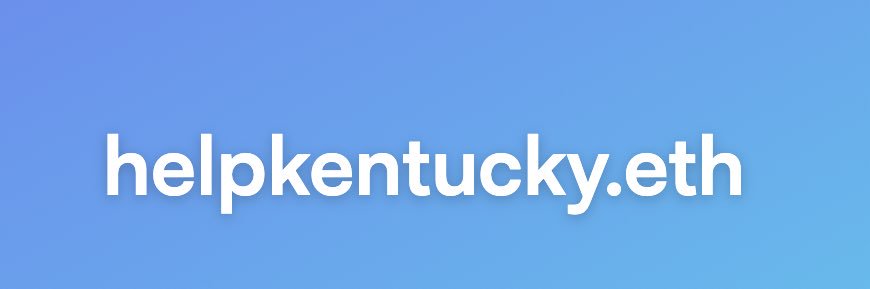 HelpKentucky.eth banner
