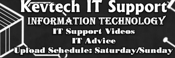 KevTechSupport Profile Banner