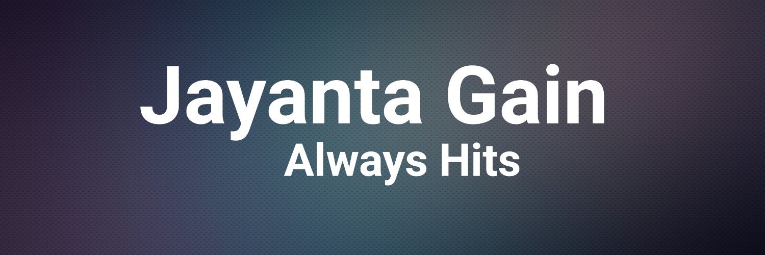 JayantaGain01's profile banner image