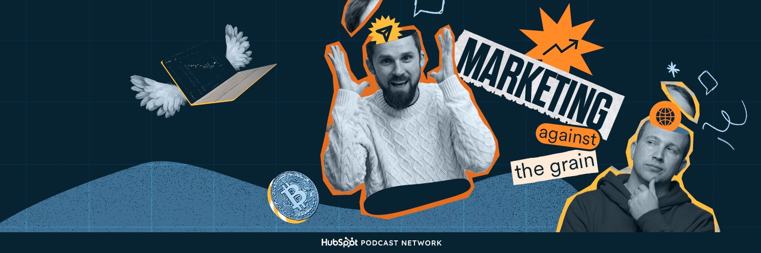 Marketing Against the Grain Podcast banner