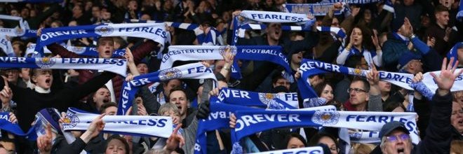Leicester City banner