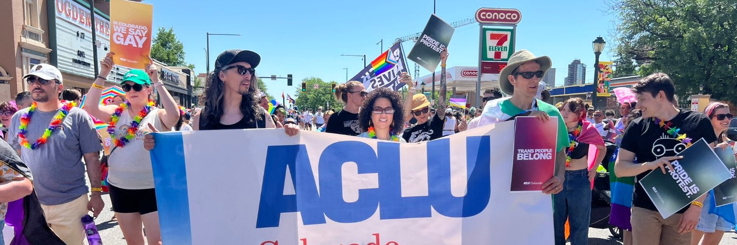 ACLU of Colorado banner