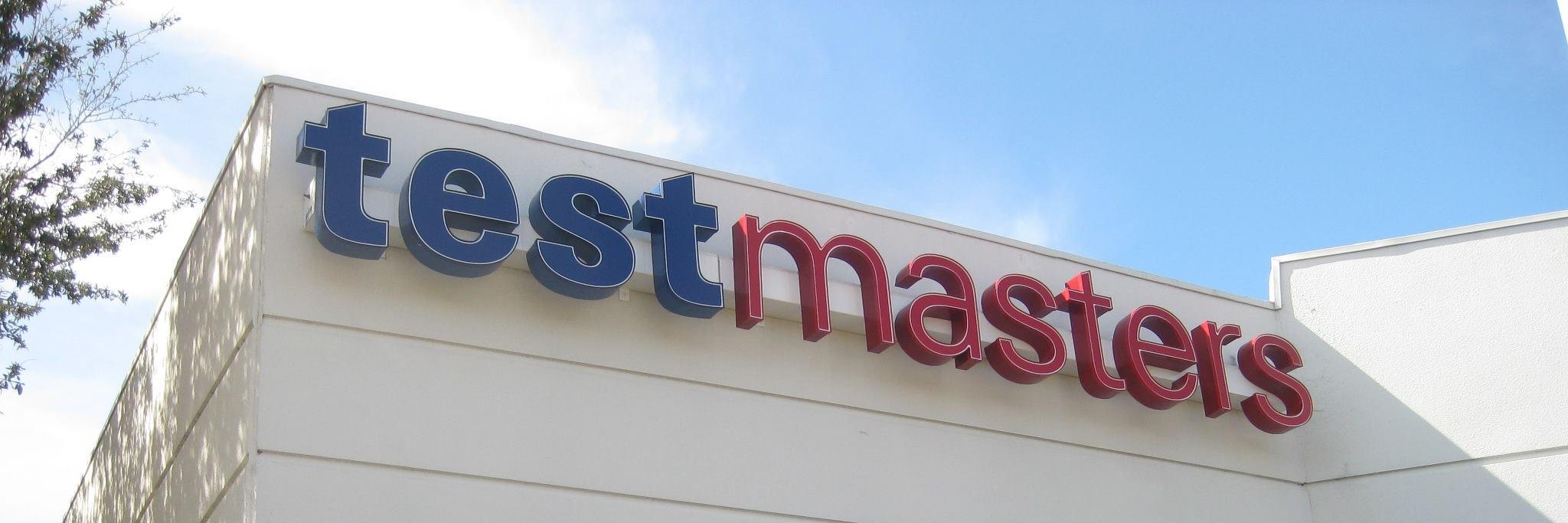 TestMasters banner