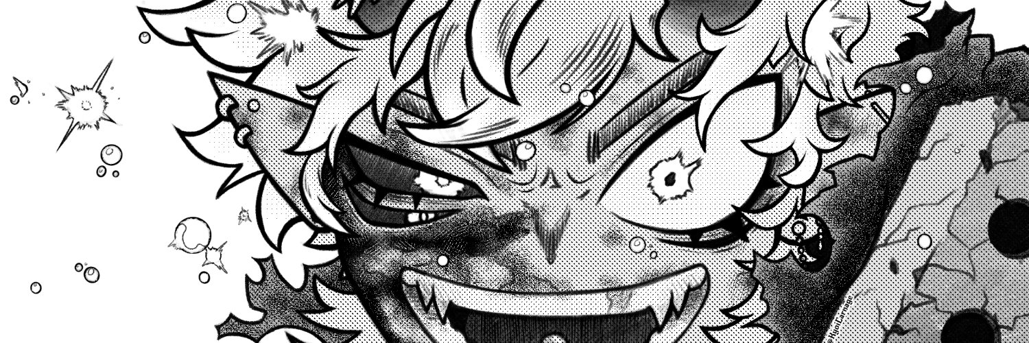 RED 👹🍖 Feral Vtuber banner