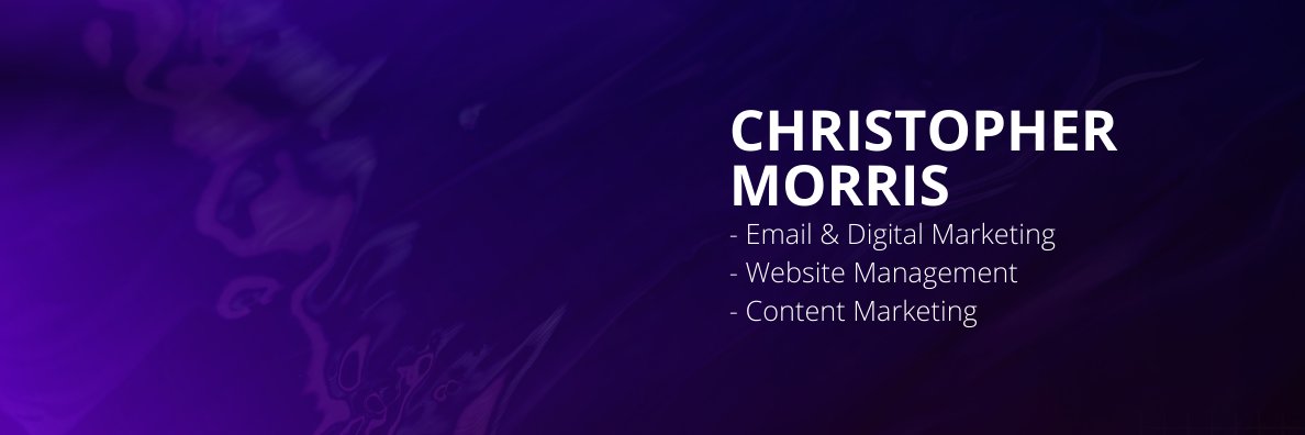 thechrismorris's profile banner image