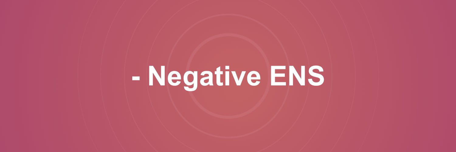 NegativeEnsBot's profile banner image