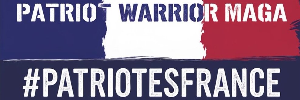 #PatriotesFrance 🇲🇫Warrior🇺🇲MAGA🇮🇱 banner