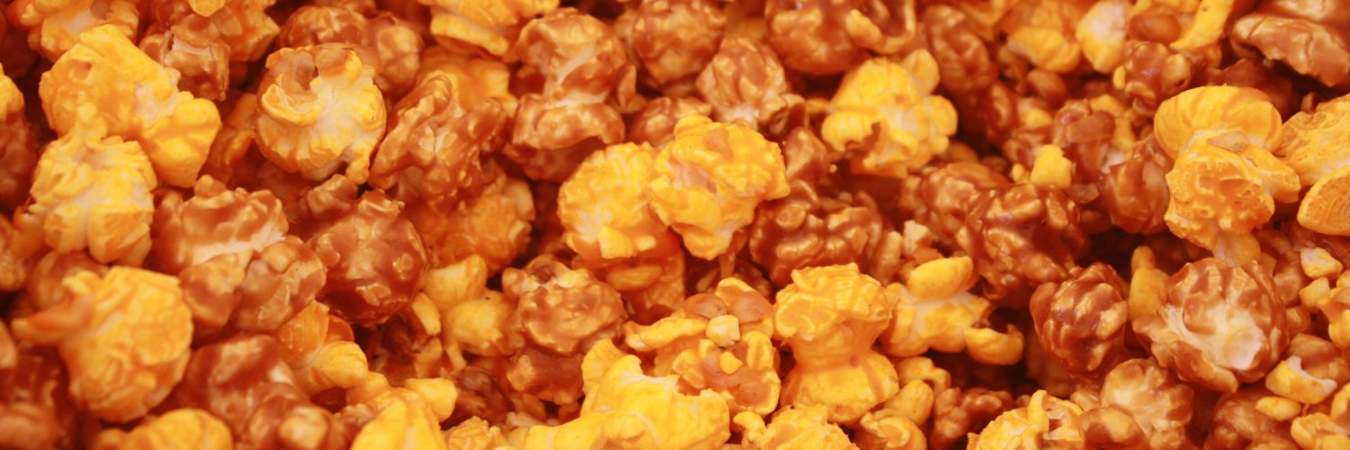 Kernels Gourmet Popcorn banner
