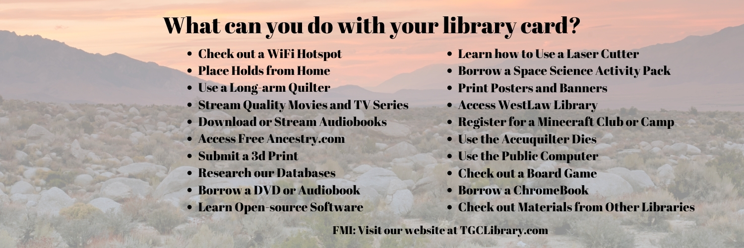 TGCLibrary's profile banner image