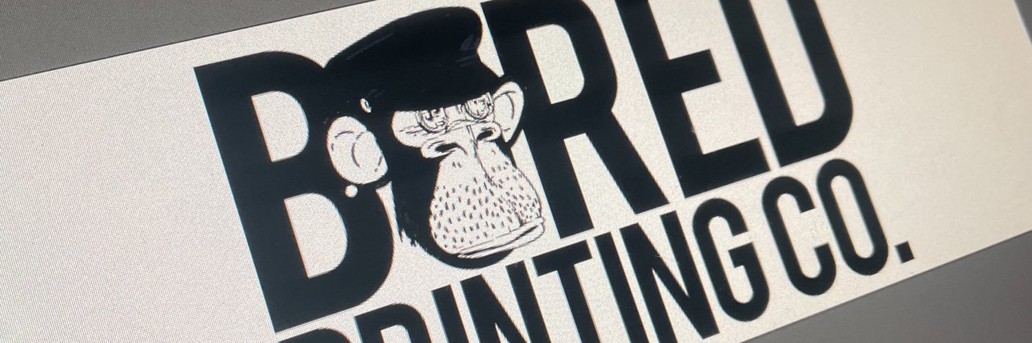 Bored Printing Company banner