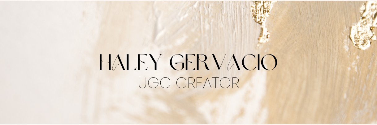 Haley || UGC Creator banner