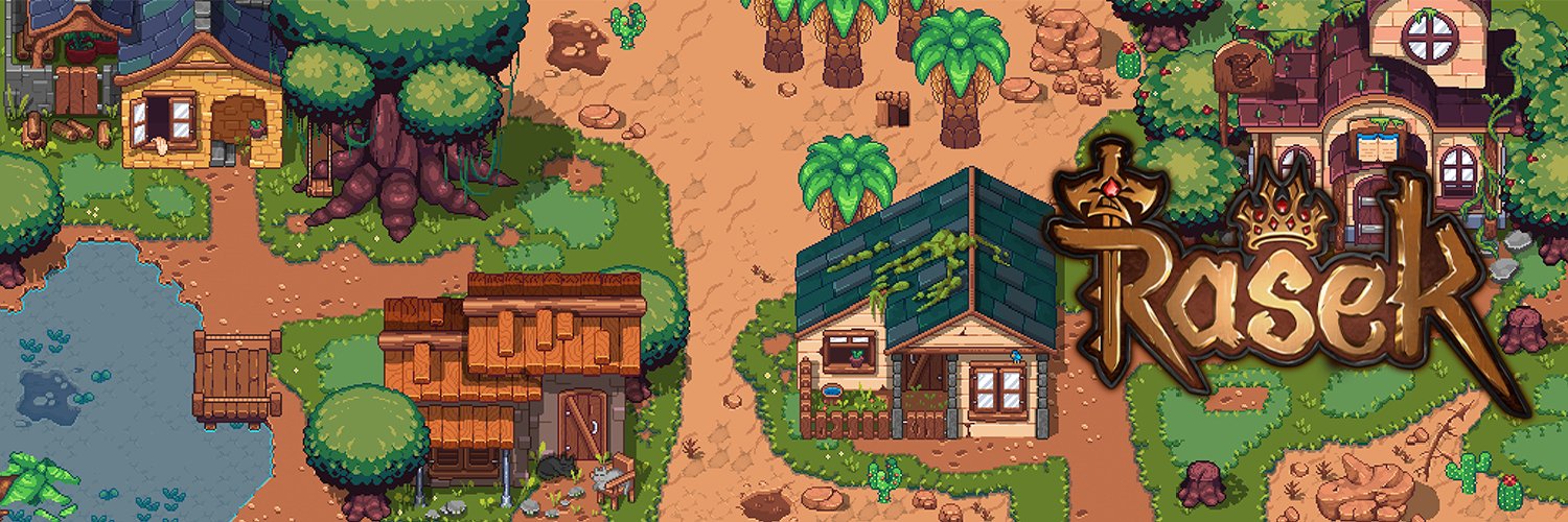 Twitter banner for @Rasekgame