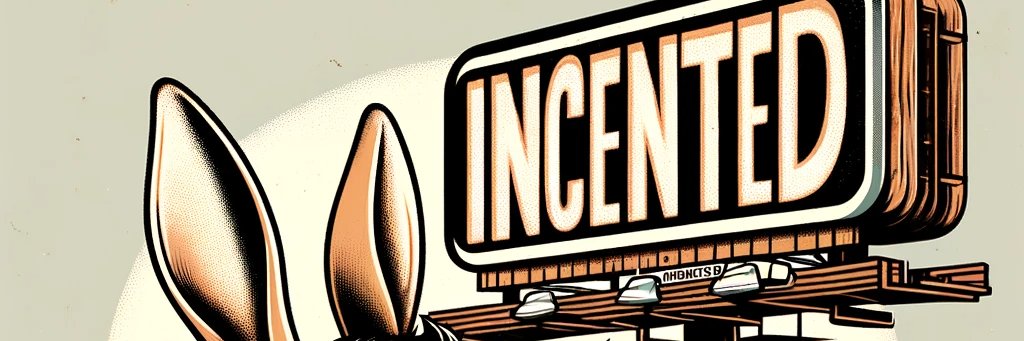 Incented banner