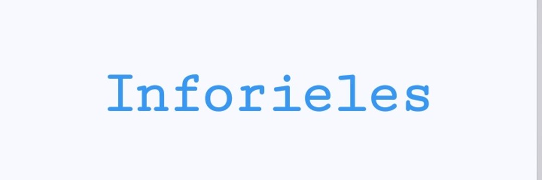 inforieles's profile banner image
