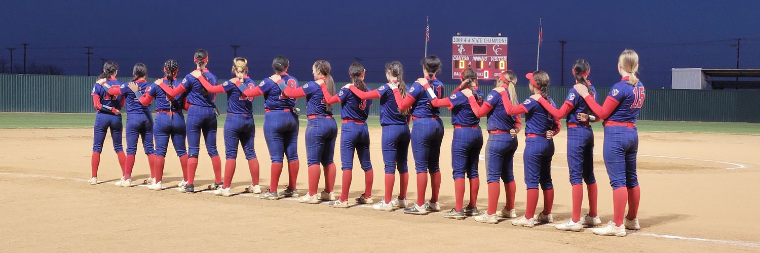 VMHS Patriot Softball JISD banner