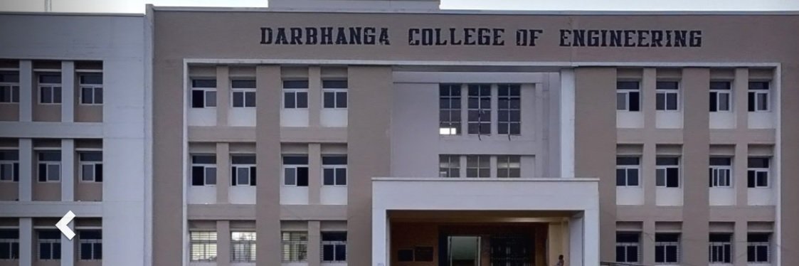 Darbhanga College of Engineering Darbhanga banner