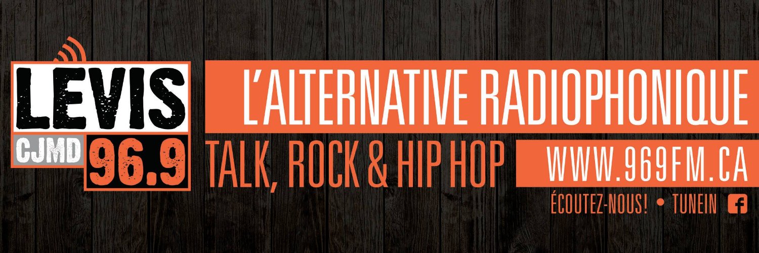 CJMD 96,9 FM Lévis banner