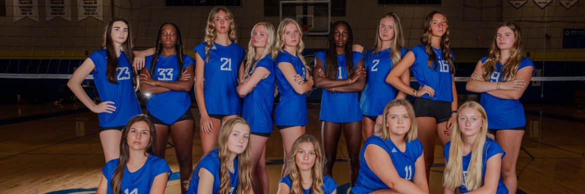 Brentwood Volleyball's banner