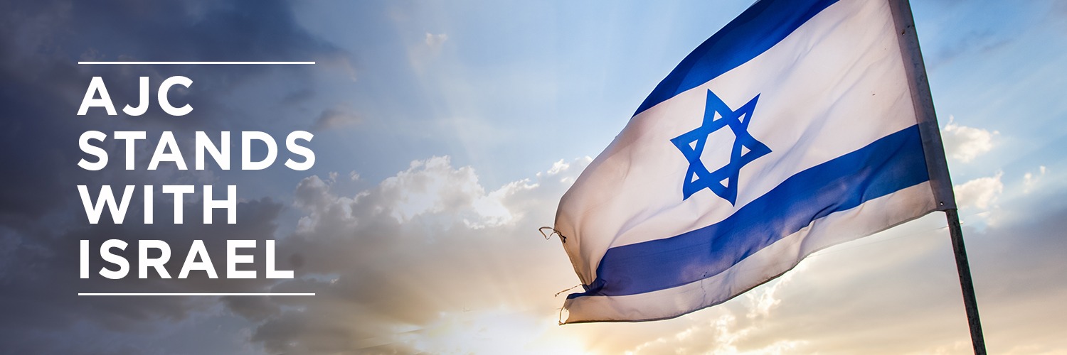 Ted Deutch, CEO of American Jewish Committee's banner