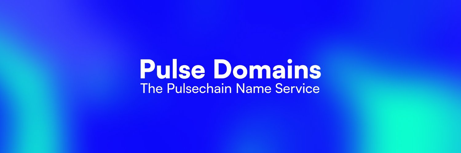 Pulse Domains - The PulseChain Name Service (PNS) banner
