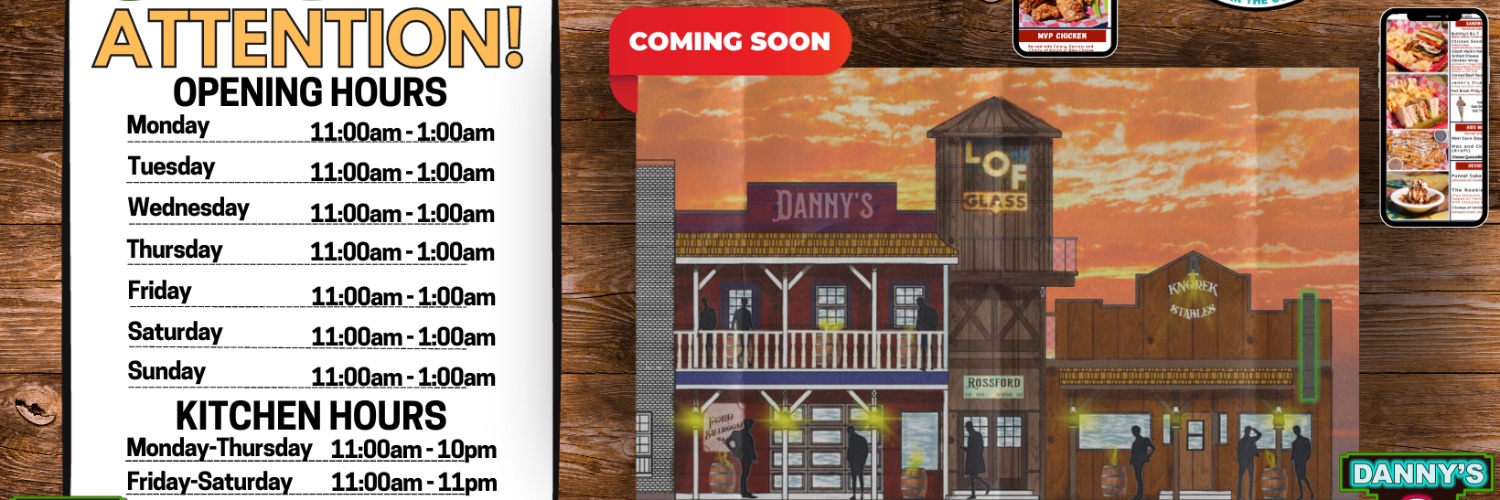 Danny’s Cafe Rossford Profile Banner