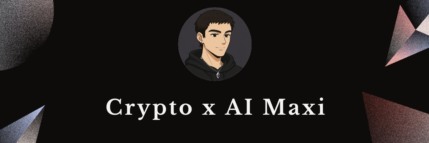 Diego - Crypto x AI Maxi's banner