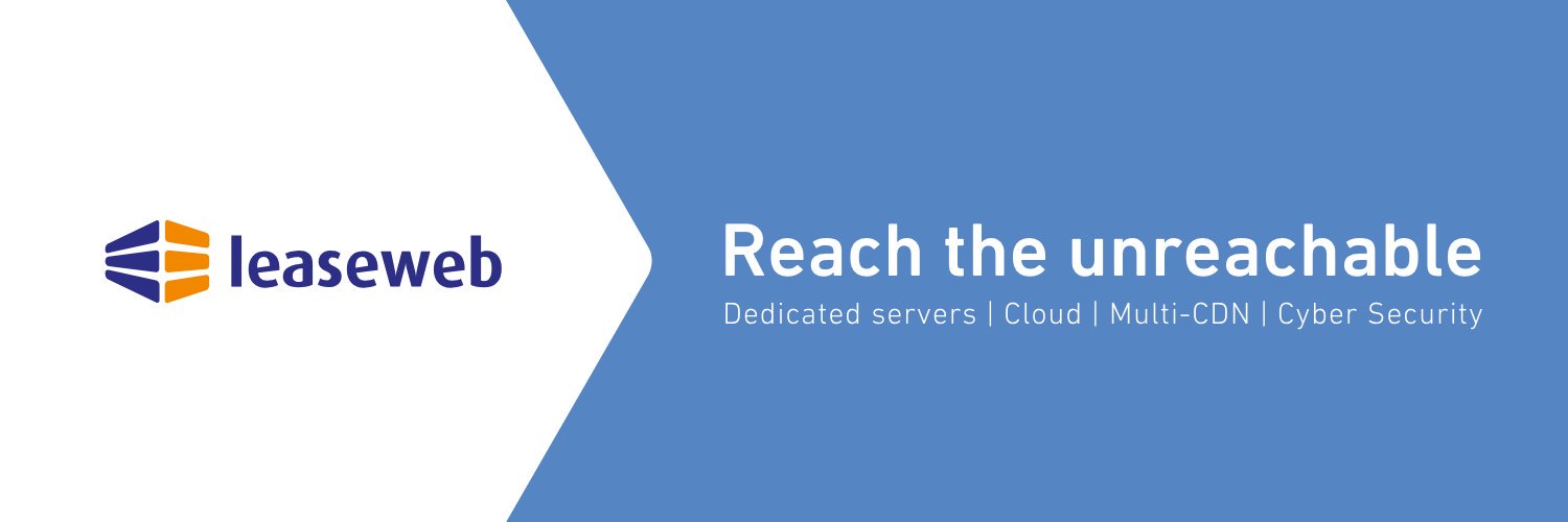 Leaseweb banner