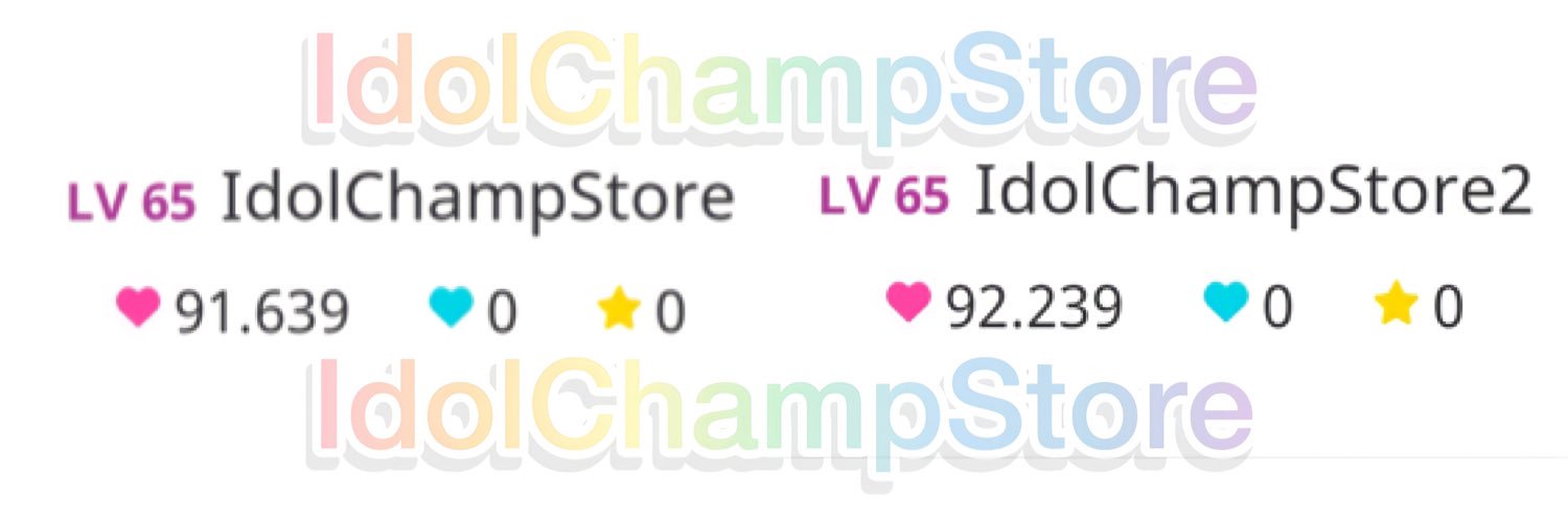 Idol Champ Store banner