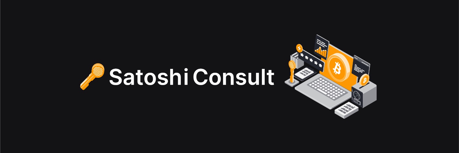 Satoshi Consult🔑 banner