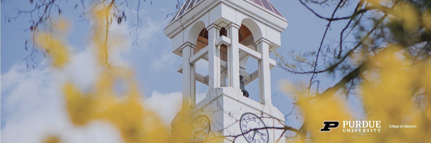 Purdue College of Education banner