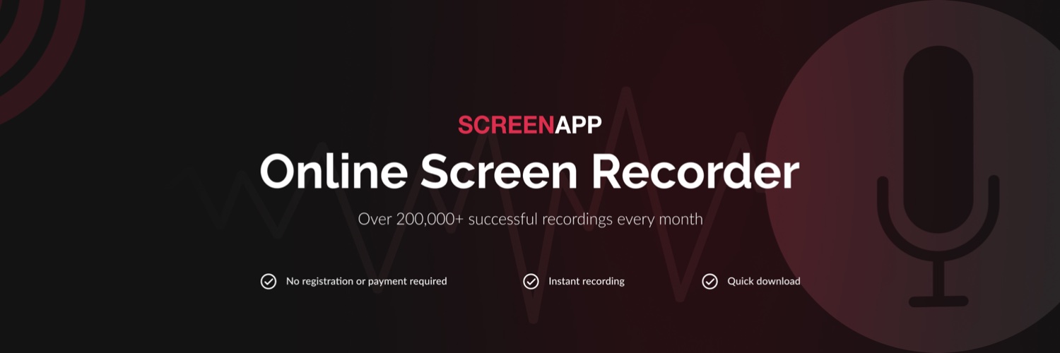 ScreenApp banner