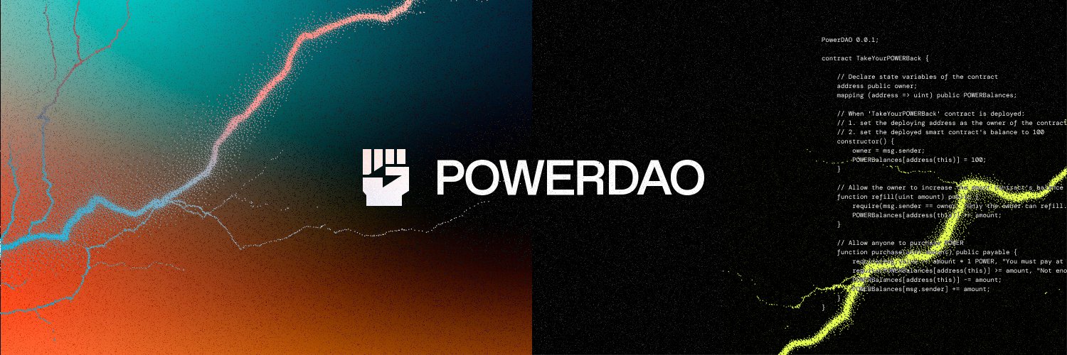 PowerDAO Protocol ✊⚡️'s banner