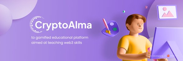 CryptoAlma - web3 educational platform 🌐 Profile Banner