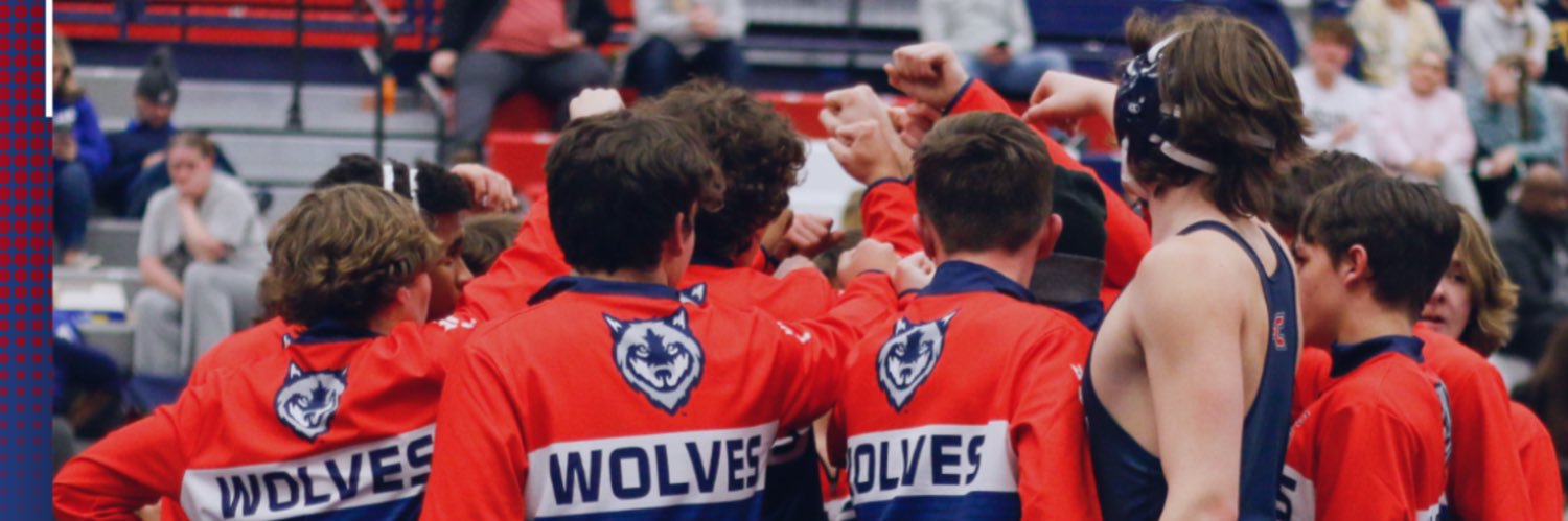 Liberty Creek Wolves Wrestling's banner