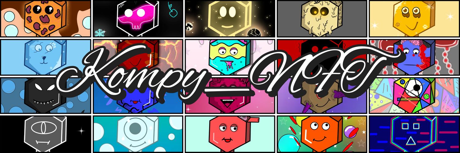 Kompy_NFT | Phase 3 💫SoldOut💫HexaGons banner