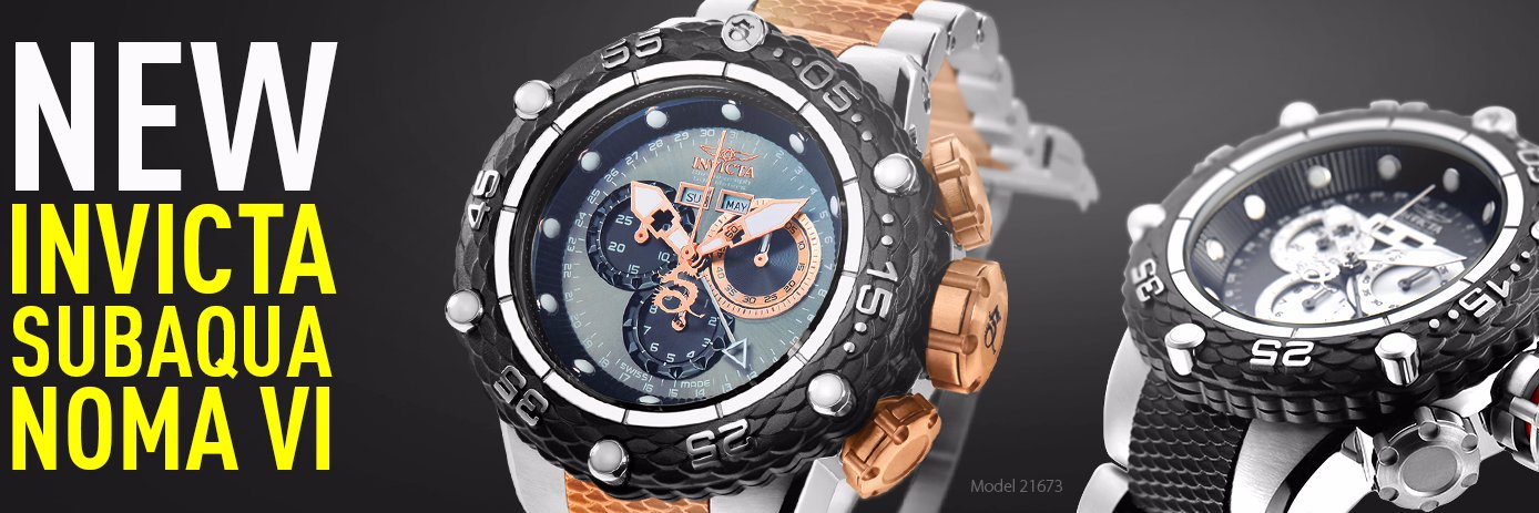 Invicta Watches banner